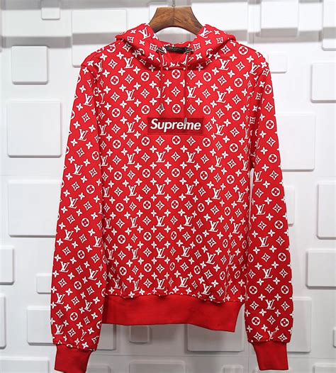 louis vuitton supreme hoodie grailed|authentic Louis Vuitton supreme hoodie.